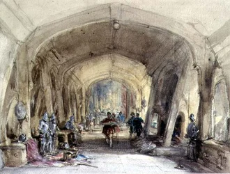 Interieur van een Adellijke Hal