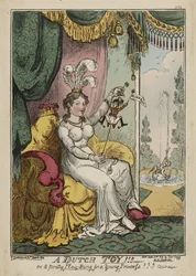Een Nederlands speeltje!!! of, Een mooi speeltje voor een jonge prinses!!! Hoera, maart 1814, gepubliceerd 20 juni