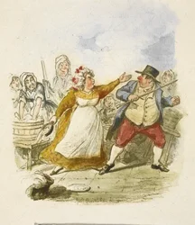 Illustratie voor "Oliver Twist"