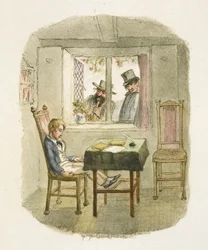 Illustratie voor "Oliver Twist"