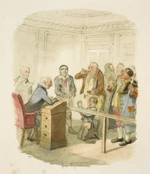 Illustratie voor "Oliver Twist"
