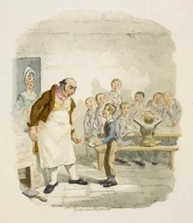Illustratie voor "Oliver Twist"