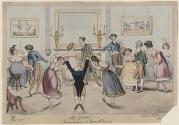 Les Graces, ongemakken bij Quadrille-dansen