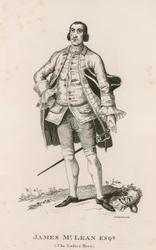 Portret van James McLean (De held van de dames)