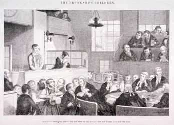 De kinderen van de dronkaard, c1847