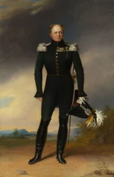 Portret van keizer Alexander I van Rusland