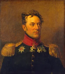Portret van Yermolai Fyodorovich Kern, c.1825