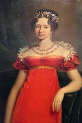 Portret van de Groothertogin Maria Pavlovna, ca. 1822
