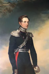 Portret van de Groothertog Nicholas Pavlovich, 1820s