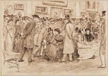 Mr Fielding, wat vindt u van deze schilderijen? Dit is kunst, privébezichtiging in de Grosvenor Gallery