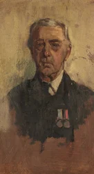 Portret van B. Baxter, 90e & 41e, c.1920