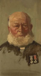 Portret van J. Summers, R.N.