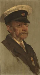 Portret van T. S. Brooks, R.M.L.I., ca. 1920