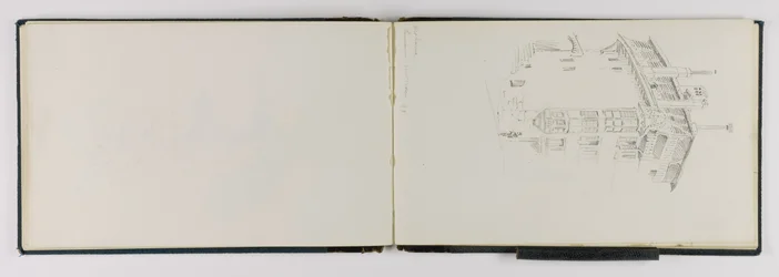 (Schetsboek) Oud huis, Lausanne