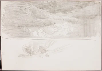 (Zonder titel) (Wolkenstudie)
