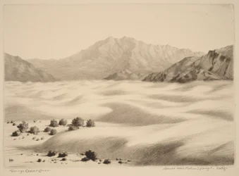 Duinen nabij Palm Springs, Californië, nr. 2