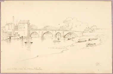 Oude brug over de Dee, Chester