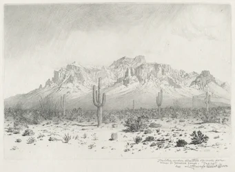 Superstition Mountain, Apache Trail, Arizona (nr.1)