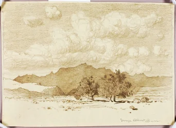 Zonder titel (tekening voor drukwerk)
