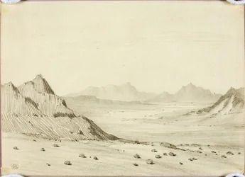 Zonder titel (tekening voor prent)