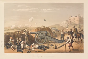 Zware Dag in de Batterijen?, 1857