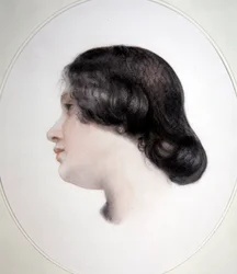 Portret van mevrouw Thoby Prinsep, ca. 1835