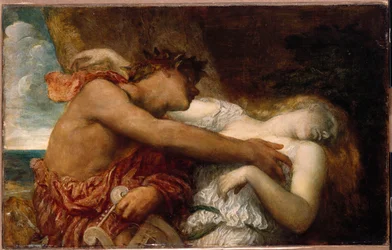 Orpheus en Eurydice, ca. 1870