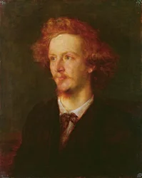 Portret van Algernon Charles Swinburne (1837-1909) 1867