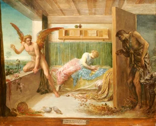 Wanneer armoede door de deur binnenkomt, vliegt de liefde door het raam naar buiten, 1879