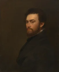 George Fuller Zelfportret, voor 1860