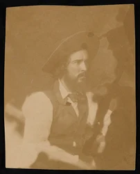 Portret van Caleb Burwell Rowan Kennerly 1829-1861, voor 1861