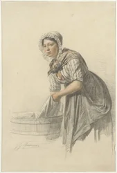 Wasvrouw