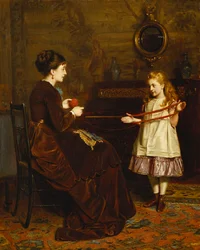Moeders kleine helper, 1874