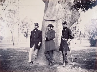 Generaals Hancock (1824-86), Smith en Newton, 1862