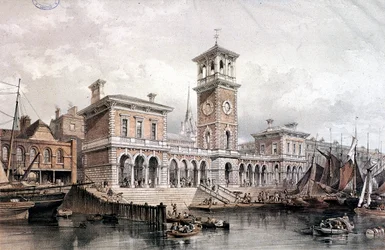 Billingsgate Wharf en Markt, Londen
