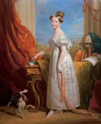 Portret van prinses Victoria
