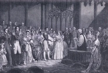 Huwelijk van koningin Victoria AD 1840