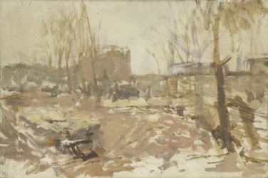Bouwterrein aan de De Clercqstraat