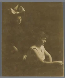 Portret van Marie en Lise Jordan