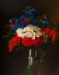Patriottisch boeket
