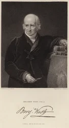 Portret van Benjamin West