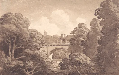 Uitzicht op een brug