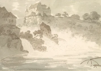 Watervallen bij Schauffhausen, 1782