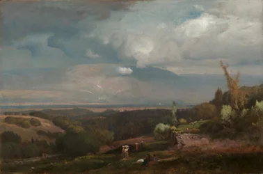 Naderende storm vanaf de Alban Hills, 1871