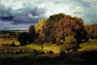 Herfst Eiken, ca. 1878