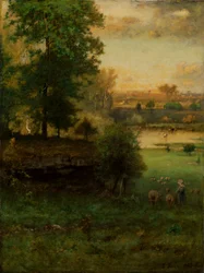 Tafereel in Durham, een idylle