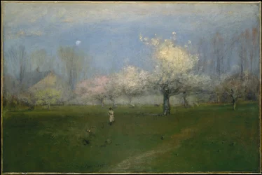 Lentebloesems, Montclair, New Jersey