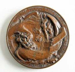 Medaille ter herdenking van het Gouden Jubileum van Koningin Victoria