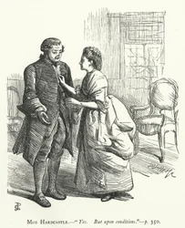 Illustratie voor She Stoops To Conquer