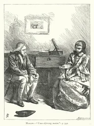 Illustratie voor She Stoops To Conquer